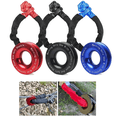 thumbnail image 4 of 55000Lbs Winch Rope Synthetic Soft Shackle+Recovery Ring Set Rugged Shackles, 4 of 5