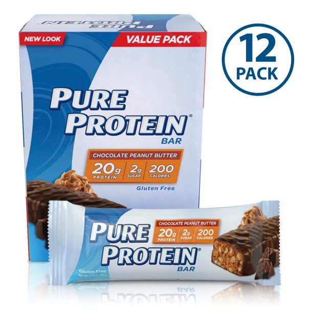 Pure Protein Bar Peanut Butter Case Of 6 50 Grams