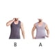 thumbnail image 3 of Qarigey Chaleco Cómodo Transpirable Sudor Realsing Chaleco Moderno Simplemente Ocio Interior Sin Mangas Ciclismo Escalada Correr Montar Camisetas Gris Claro M Qarigey AP013681-08, 3 of 6