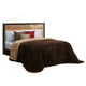 thumbnail image 1 of Cobertor Matrimonial Elefantito Borrega Color Chocolate Suave E29020 chocolate Elefantito E29020, 1 of 3