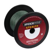 SpiderWire Stealth® Braid Fishing Line, Moss Green, 30 lb Test Strength, 1500 yd