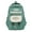 Green, variant on Simple Nylon Backpack Breathable Large Capacity Book Bag Korean Color Multifunction School Bag Travel