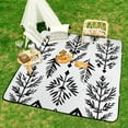 thumbnail image 6 of Bohemian Pattern Waterproof Picnic Blanket with Foldable Zipper, Suitable for Outdoor Use, Suitable for Travel, Camping, Beaches, Parks, Grasslands, Picnic Blanket Accessories, 6 of 7