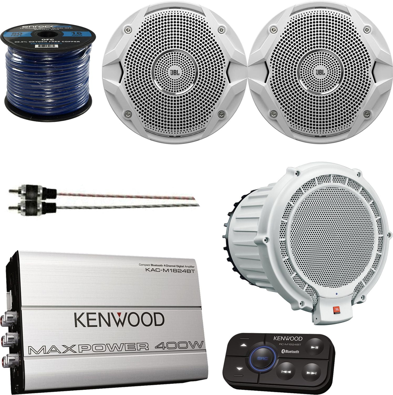 marine amp and sub combo