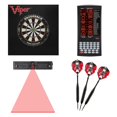 thumbnail image 1 of Viper Razorback Bristle Dartboard Electronic Scorer Steel Tip Darts &amp; Laser Throw Line Set, 1 of 2