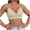 Beige, variant on Sport Bras Color Seamless Wide Shoulder - No Steel Ring Gathered Back Support Large Bust Concealing Seamless Comfort Wear