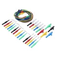 thumbnail image 1 of Banana Plug Test Leads Kit, 30 Pieces PVC Material 90° 135° 180° 4mm Banana Plug Kit  For Homes For Car Diagnostics For Testing, 1 of 8