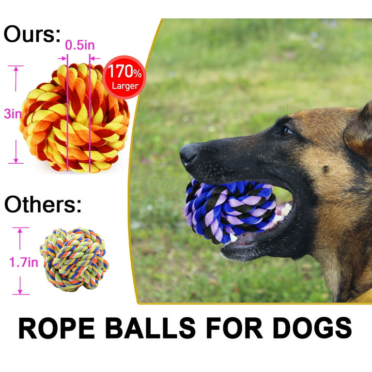 Dog Rope Toys Large XXL Rope Toys for Large Dogs Teeth Cleaning