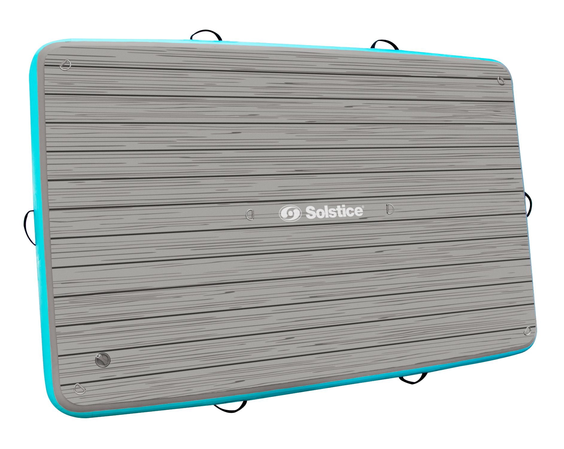 Swimline Luxe Inflatable Dock with Traction Pad and Ladder - 8' x 5'