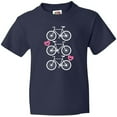 thumbnail image 3 of Inktastic Biking Bicycle Silhouette Youth T-Shirt, 3 of 5