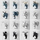 thumbnail image 3 of Resin Animal Head Hook Hanger Rack Holder Wall Mount Home Room Decor Coat Hat Key Hook, 3 of 5
