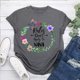 thumbnail image 1 of Las reglas no se aplican a la camiseta nana Gris oscuro XL FLhrweasw Para estrenar, 1 of 1