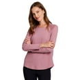 thumbnail image 2 of RBX Active Women's Lightweight Long Sleeve Workout Top with Mesh, 2 of 5
