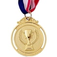 thumbnail image 1 of 1er 2º 3er Medalla Premio 2 Pulgadas Con Una Ronda Cinta para El Cuello La Fiesta Las Competiciones, 1 of 7