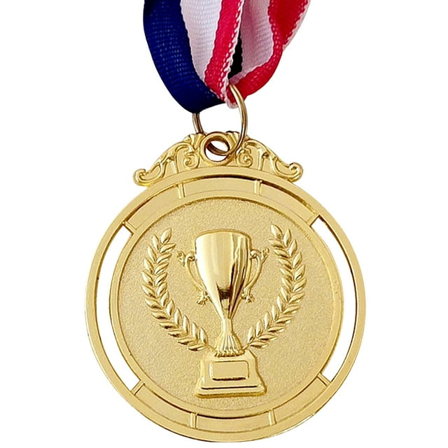 1er 2º 3er Medalla Premio 2 Pulgadas Con Una Ronda Cinta para El Cuello La Fiesta Las Competiciones