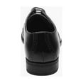 thumbnail image 2 of Stacy Adams Ardell Plain Toe Oxford Dress Shoes Black Leather 20162-001, 2 of 7