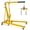 Yellow, variant on 2 Ton Folding Hydraulic Engine Hoist with Lever, Folding Engine Shop Crane Hoist Lift, Heavy Cherry Picker with 6 Wheels for Garage, Workshop