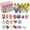 H001- Multicolor, variant on Mini Toys for Easter Eggs Fillers, Easter Sensory Toys, 18 Pc Assorted Designs, Plastic Easter Eggs Bulk, Party Activities, Multicolor, Holiday Grab Bags