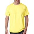 thumbnail image 4 of Hanes T-Shirt Col Rond pour Hommes EcoSmart, Jaune P, 4 of 8