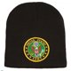 thumbnail image 1 of Delux Military 3D Patch Derecho Bordado Black Beanie Estados Unidos Ejército UF Beanie, 1 of 1