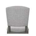 thumbnail image 6 of Home Square 2 Piece Swivel Wood Counter Stool Set in Antique Gray, 6 of 9