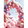 thumbnail image 4 of Pastel Colored Balloon Arch with Butterfly Decor Banner Party Decorations Backdrop for Baby Shower Birthday Celebrations Photography Props Event Decor Happy Occasions, 4 of 4