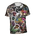 thumbnail image 3 of Gorillaz Men's Short-Sleeve T-Shirt Summer Casual Tee Top Breathable Crewneck T-Shirt Medium, 3 of 7