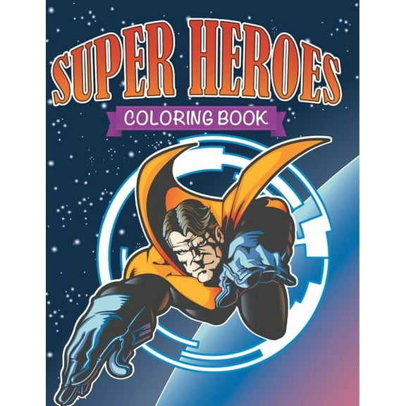 Super Heroes Coloring Book, (Paperback)