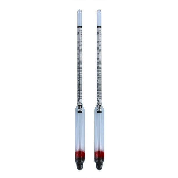 cnsdistributing 6809 Proof and Tralle or Alcohol Hydrometer Alcoholmeter Spiritometer for