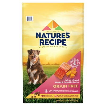 UPC: 0730521506148 | Nature′s Recipe Dry Dog Food  Grain Free Salmon  Sweet Potato & Pumpkin Recipe  24 lb. Bag