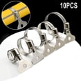 thumbnail image 4 of 10PCS Jubilee Clips Stainless Steel Hose Clip Hose Clamp Worm Drive Hose Clip, 4 of 5