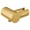 Brushed Gold, variant on Moen Brushed Gold Drop Ell with Integrated Holder For Handheld Shower