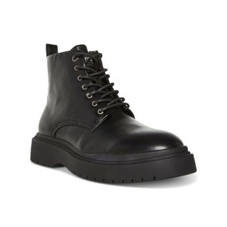 MADDEN Mens Black Goring Comfort Aillem Round Toe Wedge  display picture 3
