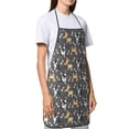 thumbnail image 4 of Sikiie Bulldog Print Aprons for Kitchen Cooking Aprons, Chef Apron for Men Women Chef, 4 of 7