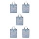 thumbnail image 3 of Ounissouiy Bolsa de almacenamiento Red de malla Tela Oxford Equipos para correr Monedero de gran capacidad Resistencia al desgaste Bolsas de No.1 5Conjunto, 3 of 6