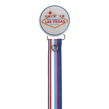 What Happens in Las Vegas Pacifier Clip
