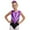 Purple, variant on TiaoBug Kids Girls Gymnastics Tumbling Leotards One Piece Sparkly Ballet Sleeveless Cutout Back Bodysuit Blue 16