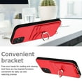 thumbnail image 4 of for Samsung Galaxy A05 Case, Card Holder Wallet Case, Ring Holder Stand, Wrist Hand Strap, PU Leather Anti-Scratch Shockproof Protective Flip Phone Cover for Samsung Galaxy A05 Case, Red, 4 of 7