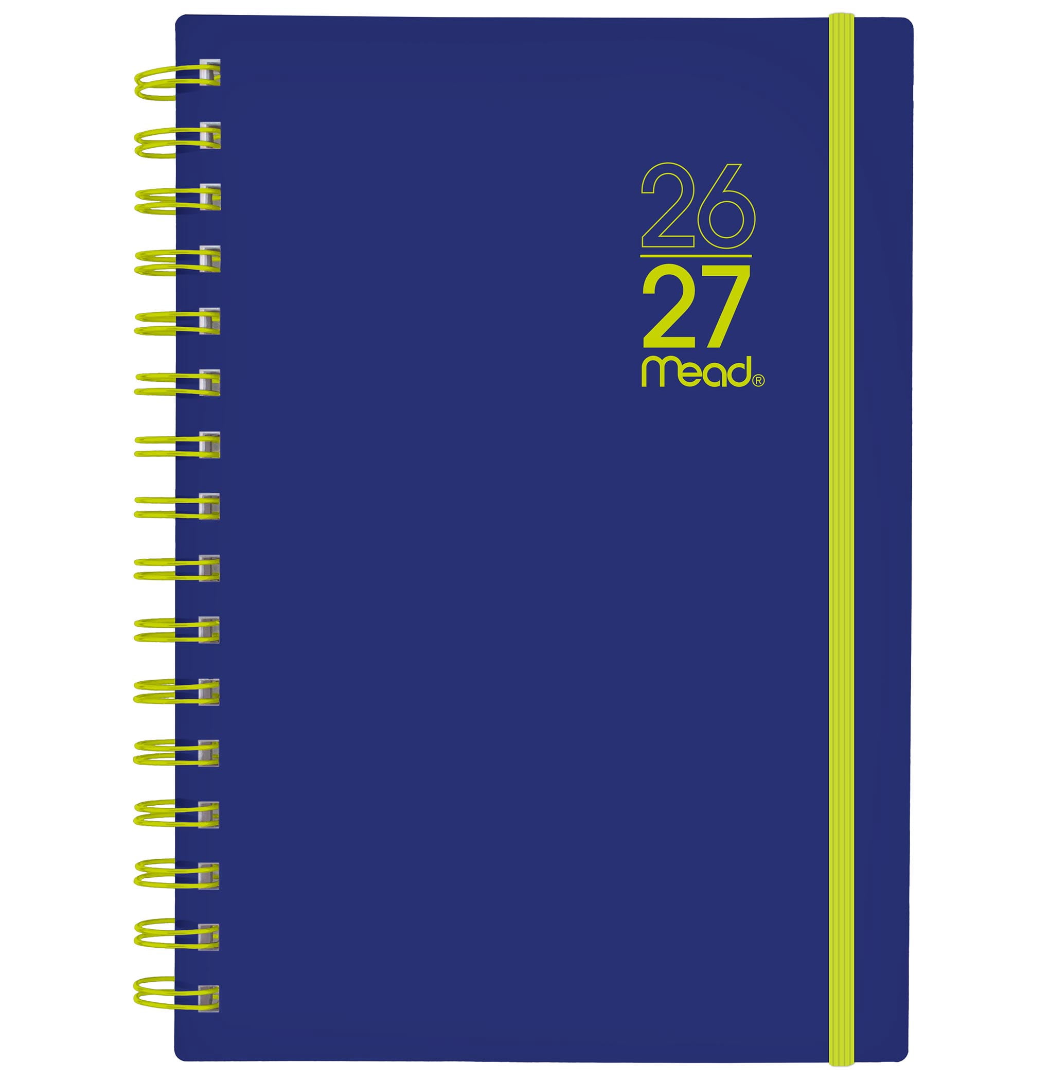 2026-2027 Mead Color Pop Blue Small Weekly and Monthly Academic Year Planner