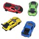 thumbnail image 5 of Coches extraíbles a escala 1/60, carcasa de aleación con apertura de 3 puertas, modelo de vehículo realista para niños, juguete para mayores de 3 años, juego de coches de carreras de 4 piezas, 5 of 9