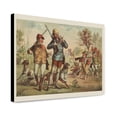 thumbnail image 1 of Canvas Print: Pot Hunters Disdaining The Rustics, 1883, 1 of 3