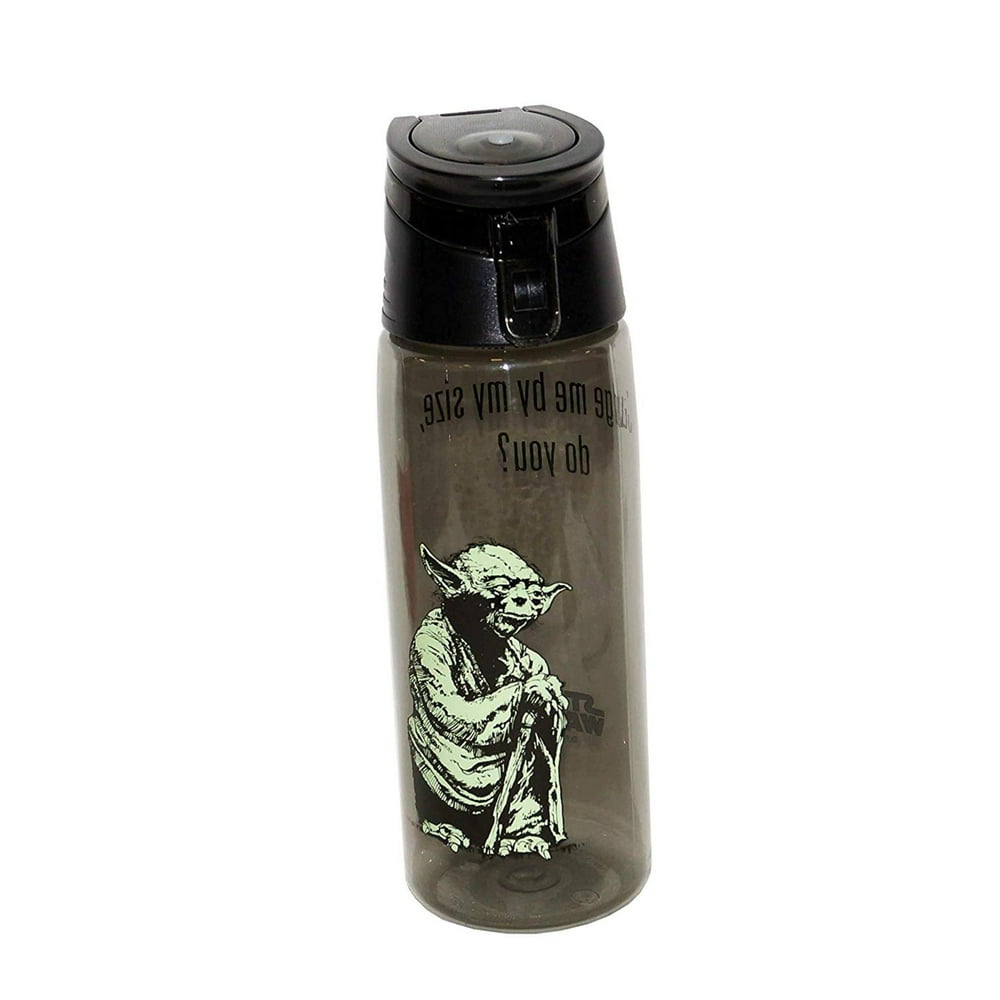 STWWK950 Single, Yoda, 25ounce water bottle with leakproof lid and