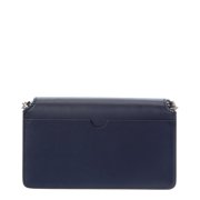 Off-White Staff Leather Camera Bag, Blue