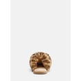 thumbnail image 3 of Joyspun Women’s Faux Fur Puff Scuff Slippers, 3 of 6