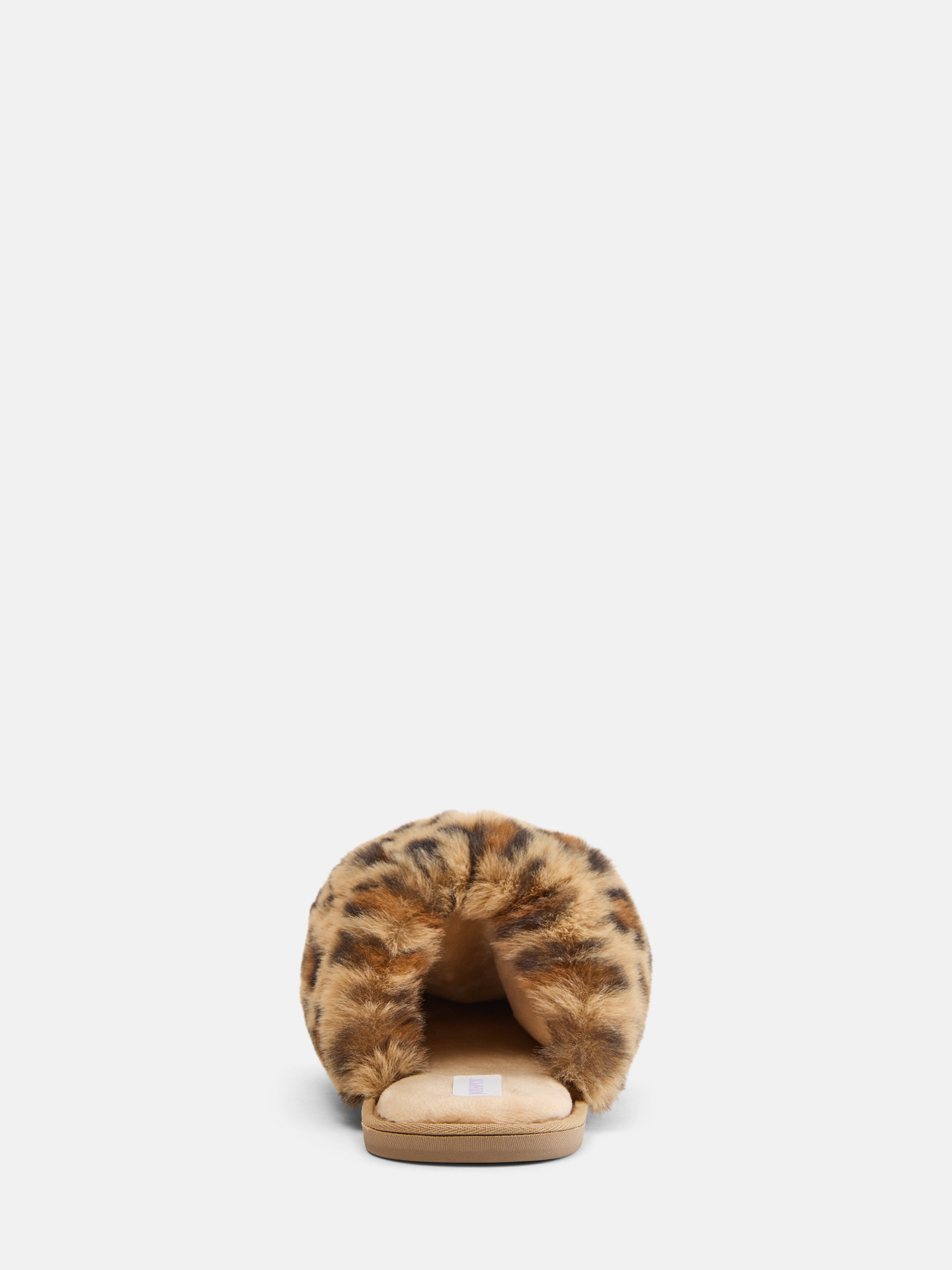Joyspun Women's Faux Fur Puff Scuff Slippers photo 3