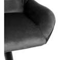 thumbnail image 5 of Juego de 2 Taburete de Bar, Cubierta de Terciopelo, Reposapiés - Negro esquí esquí Gafas de esquí, 5 of 5