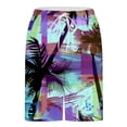 thumbnail image 5 of Purcolt Mens Swim Trunks with Compression Liner 5 inch Inseam Quick Dry 2 in 1 Swimming Board Beach Shorts with Pockets, 5 of 7