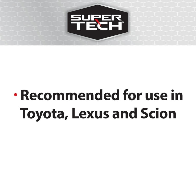 Super Tech 50/50 Prediluted Antifreeze Coolant for Toyota