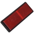 thumbnail image 5 of Réflecteurs Rectangulaires Rouges Universels pour Motos Vélos Tout-Terrain Vélos de Terre, 5 of 5