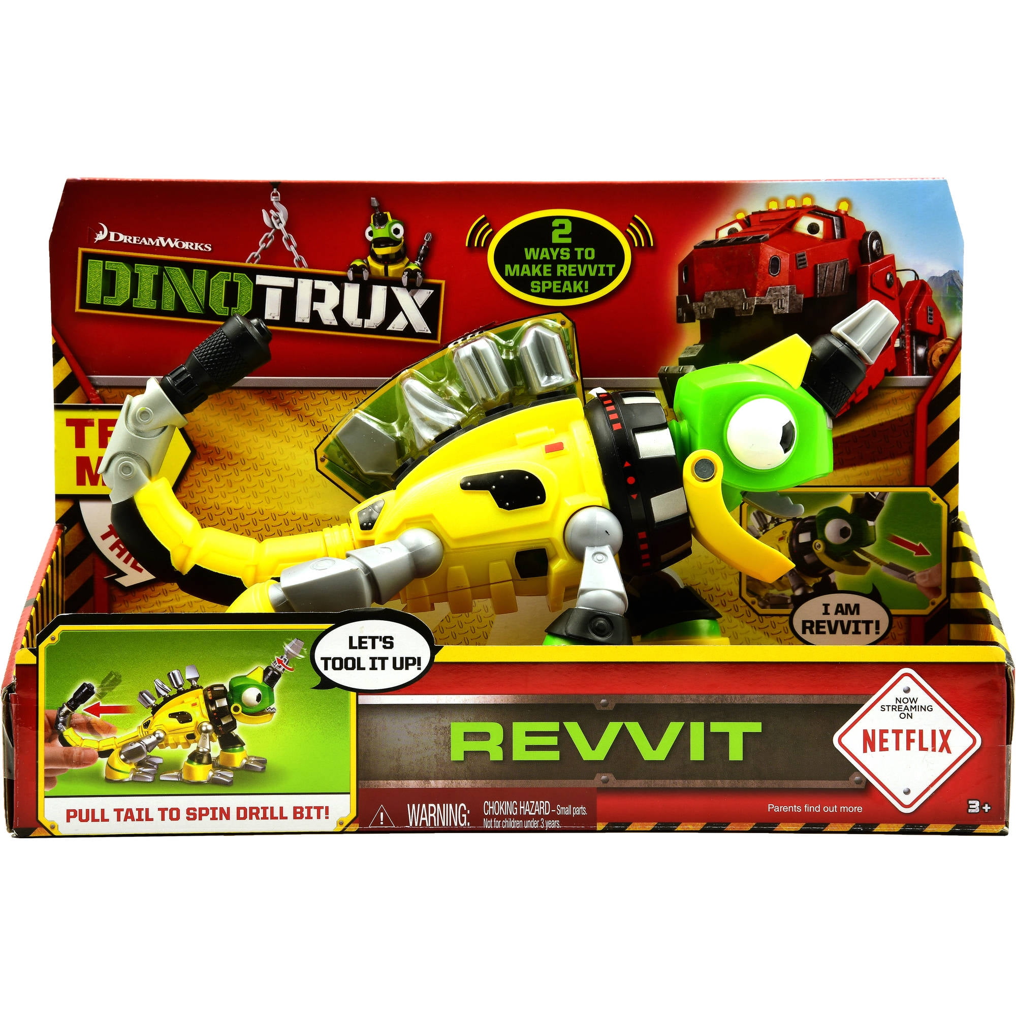 Dinotrux Reptool Rollers Revvit Vehicle